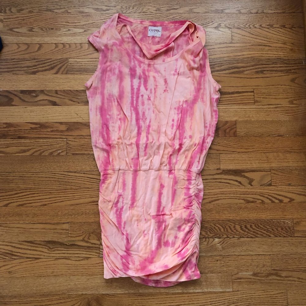 Gypsy 05 Coral/Peach colored Dress